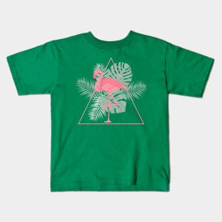 Tropical Flamingo Kids T-Shirt